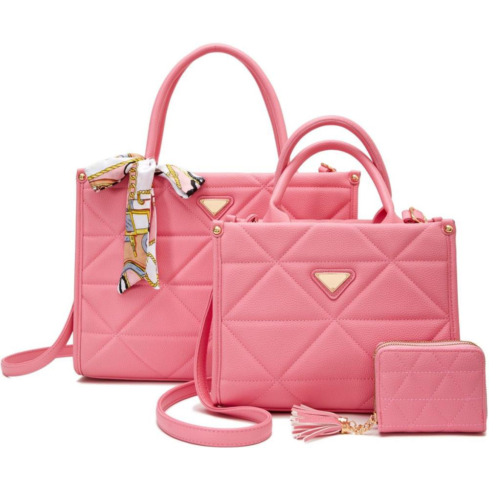 Pretty in Pink: The Ultimate Designer Bag Set for Everyday Elegance