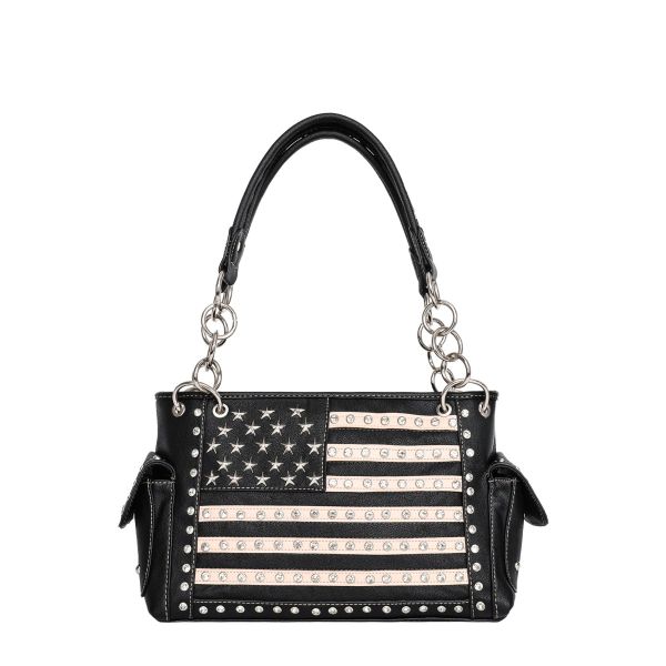 US04G-8085-BK Montana West American Pride Concealed Handgun Collection Handbag