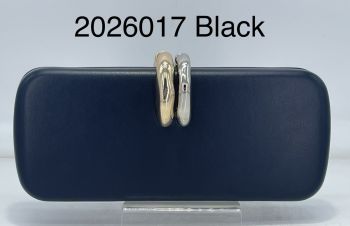 2026017 BK LEATHER CLUCH BAG