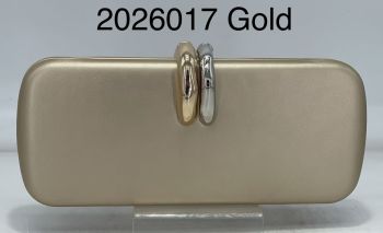 2026017 GD LEATHER CLUCH BAG