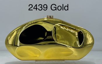 2439 GD METAL EVENING BAG