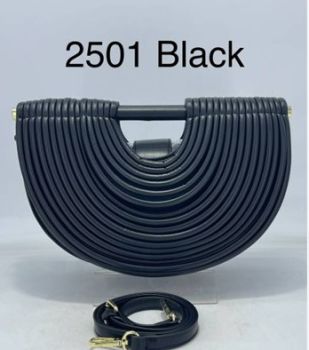 2501bk  designer knots strip bag