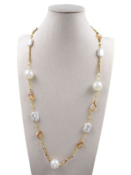 254210GNK CROSS NECKLACE SET