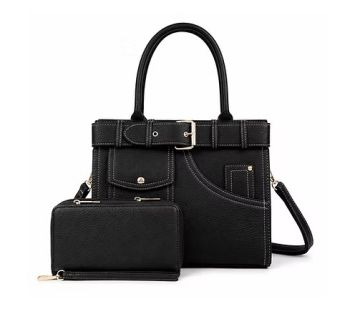 2612BK DESIGNER JACKET BAG WITH WALLET