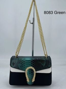 8033 GN SNAKE CROSSBODY BAG