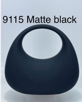9115 BK  MATTE EVENNING BAG