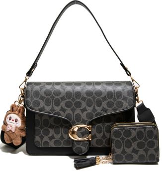 CC25512-M2 BK CROSS BODY BAG WITH WALL