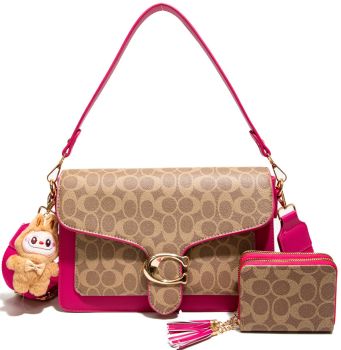 CC25512-M2 FU CROSS BODY BAG WITH WALLET