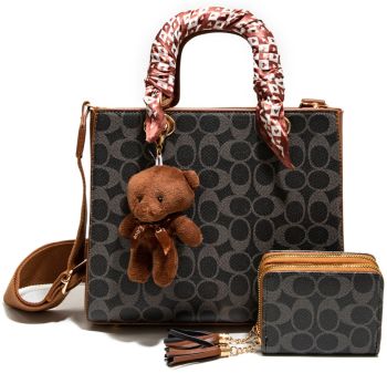 CC25530-M2 CF HANDBAG WITH WALLET SET