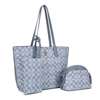 ZW-31550 BGY MONOGLAM 3PC SETS