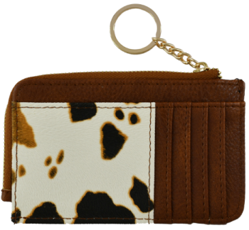 AD003 COW CARD HOLD WALLWT