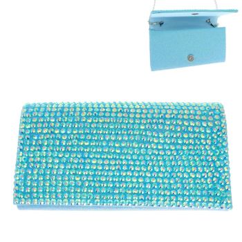 BAG11656 AQ FASHION EVENING STONE BAG