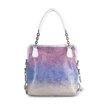BHD-6120WT BLING HOBO BAG