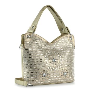 BHD-8202GD BLING TOTE BAG