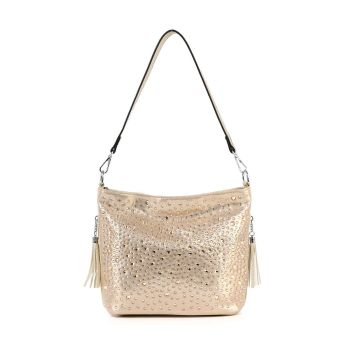 BXX-0032GD BLING HOBO CROSS BODY BAG