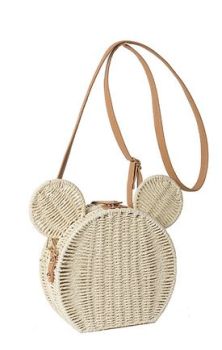 BZ-103IV CROSS BODY STRAW BAG