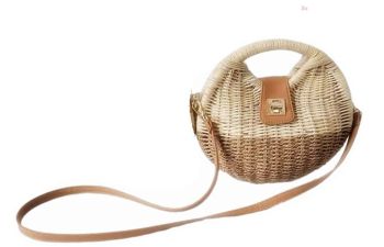 BZ-201KH CROSS BODY STRAW BAG