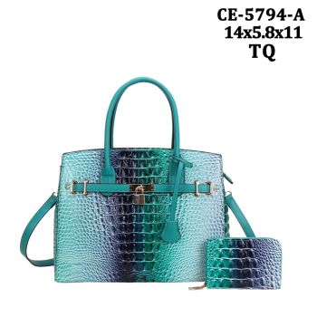CE-5794W LTQ RAINBOW CROCO WITH WALLET