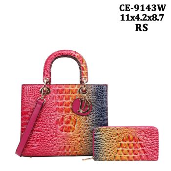 CE-9143W RSA RAINBOW CROCO WITH WALLET