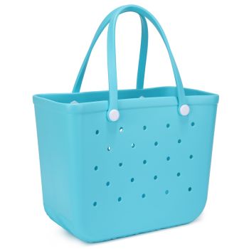 CS-31408 AQ BEACH  TOTE BAG