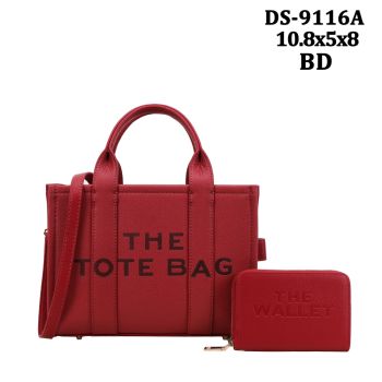 DS-9116A BD TOTE BAG WITH WALLET