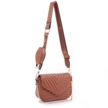 DX21042 CG DESIGNER CROSS BODY BAG WITH COINBAG