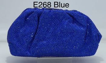 E268BL BLING CLUCH EVENNING BAG