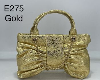E275 GD MATALLIC EVENNING BAG
