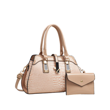 EGZ075KK PATTERN DESIGNER BAG WITH COIN WALLET