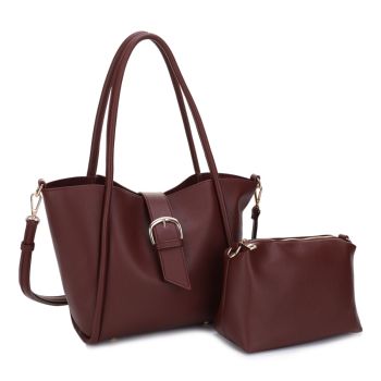 EJ60343-G BD DESIGNER FASHION BAG 2PC SETS