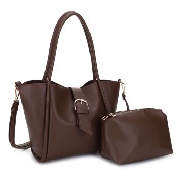 EJ60343-G CF DESIGNER FASHION BAG 2PC SETS