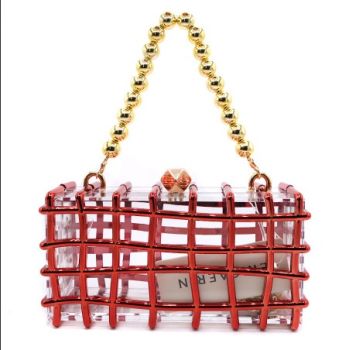 ER201RD CROSS BODY CLEAR BAG