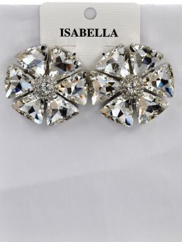 ER25351SL CRYSTAL EARRING