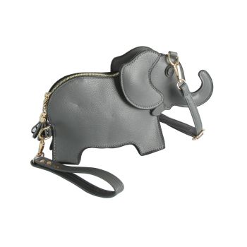 EWB096 GY ELEPHANT CROSS BODY BAG