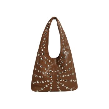 EWB184BR HOBO STUD BAG