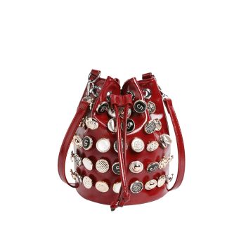 EWB356 BD BUTTON STUD DESIGNER BAG