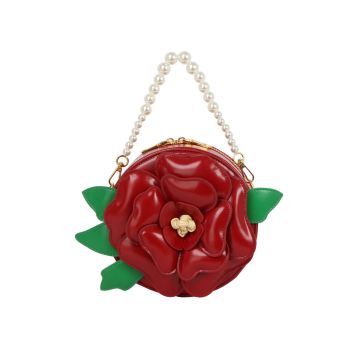 EWB360 RD DESIGNER FLOWER CROSS BODY BAG