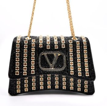 EX104BK EVENNING BLING BAG