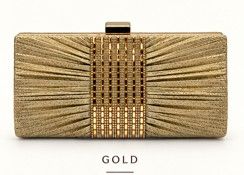 EY708-T GD BLING CLUCH  EVENNING BAG