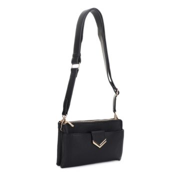 FC20649 BK DESIGNER CROSS BODY BAG