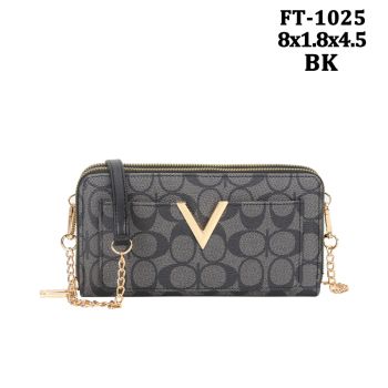FT-1025BK CROSS BODY WALLET
