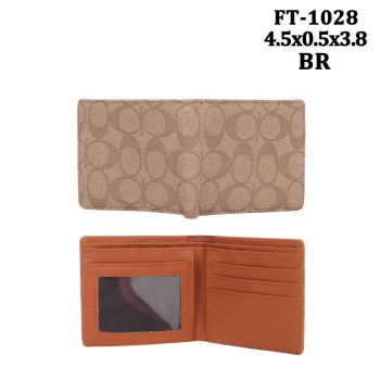 FT-1028BR MEN FOLD WALLET