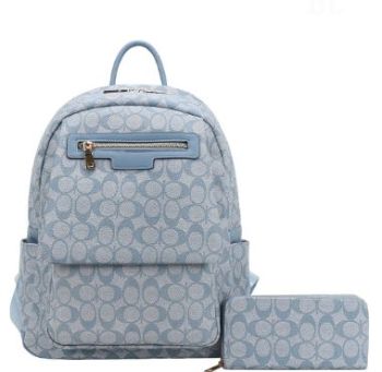 FT-1216W BL BACKPACK WITH WALLET