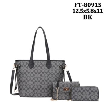 FT-8091S BK MONO GLAM 3PC SETS