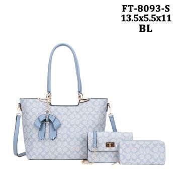 XFT-8093S BL MONOGRALM 3IN 1 BAG