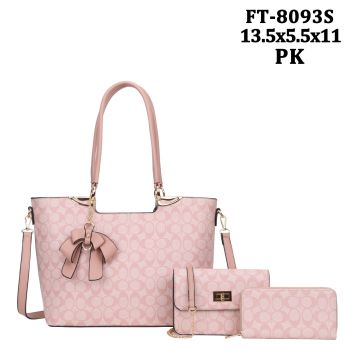 FT-8093S PK MONOGRALM 3IN 1 BAG