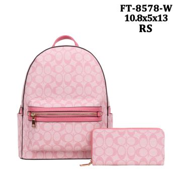 FT-8578W RS DESINER BAGPACK WITH WALLET