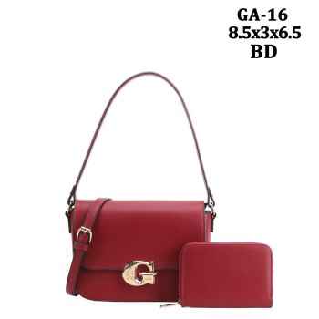 GA-16RD DESIGNER CROSS BODY BAG WITH WALLET