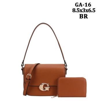 GA-16BR DESIGNER CROSS BODY BAG WITH WALLET