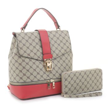 GL-1045WS BR/RD WITH WALLET